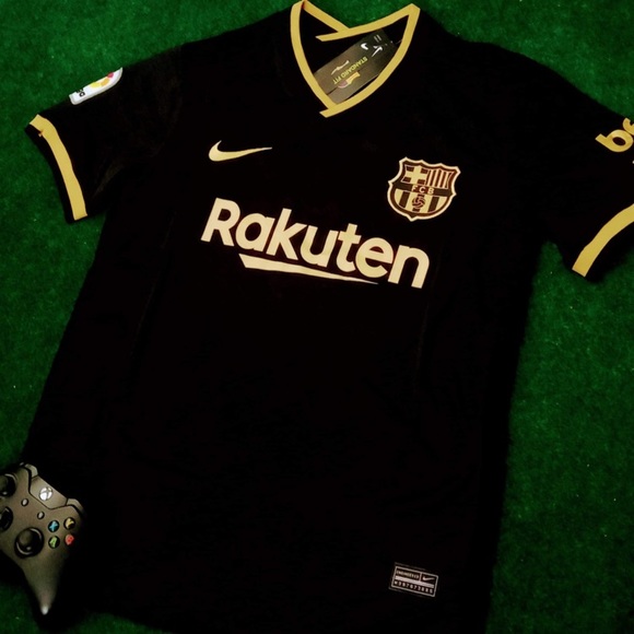 BARCELONA AWAY JERSEY SLIM FIT - Picture 3 of 4